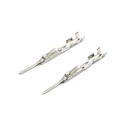 20/50/100/200Pcs Auto Female Male Crimp Pins Loose Wire Terminal 1376352-1 1123343-1 Fit Compatible Amp Connector(1376352-1,100 Pcs)