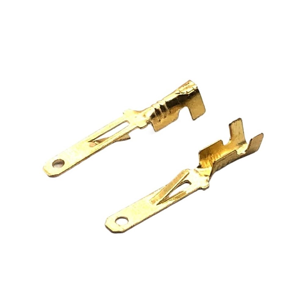 20/50/100/200Pcs 6030-2981 6040-2111 2.8MM Auto Wire Terminal Crimp Splice Loose Pins Cable Connector DJ621-E2.8x0.5A(M,50 pcs)