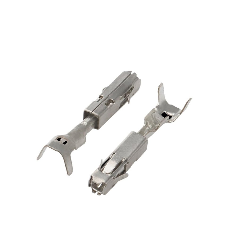 20Pcs Auto Wire Crimp Terminal Car Electrical Connector Terminals Brass 1.5MM Series Splice Pins DJ221F-1.5A