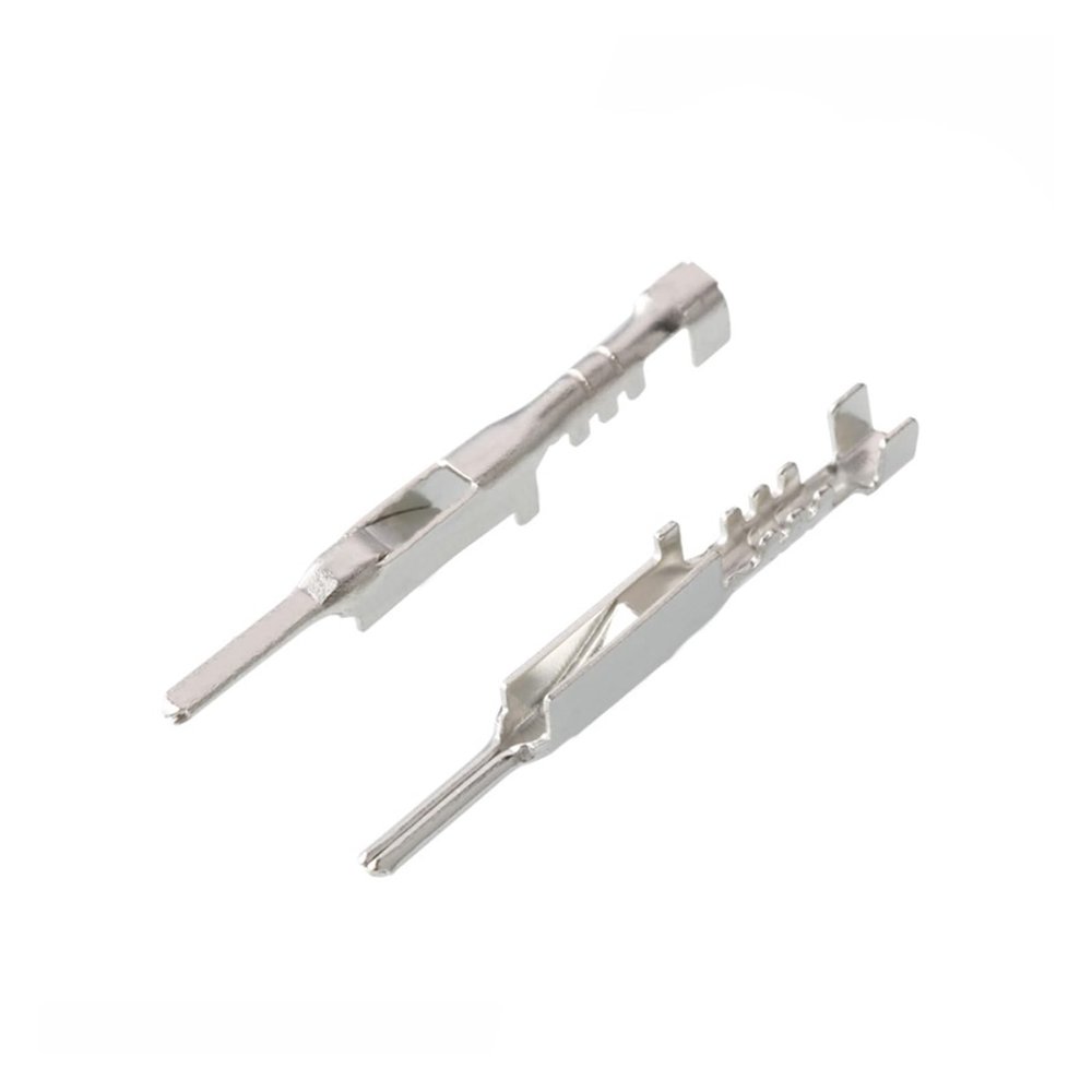50Pcs Crimp Terminal Auto Wire Tinned Splice 1.5MM Series Male Pins 618343-1 DJ611A-1.5A