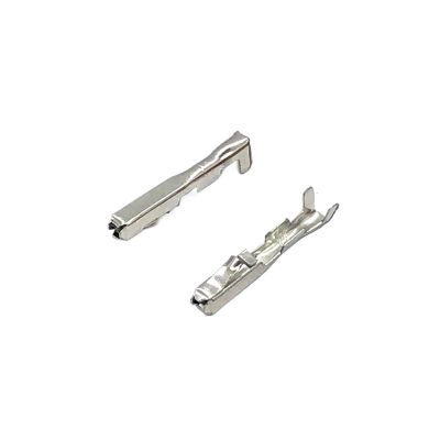 50/100/200Pcs 0.6MM Male Female Crimp Terminal Automotive Wire Connector Metal Pins 963715-1 963716-1(F,100 Pcs)