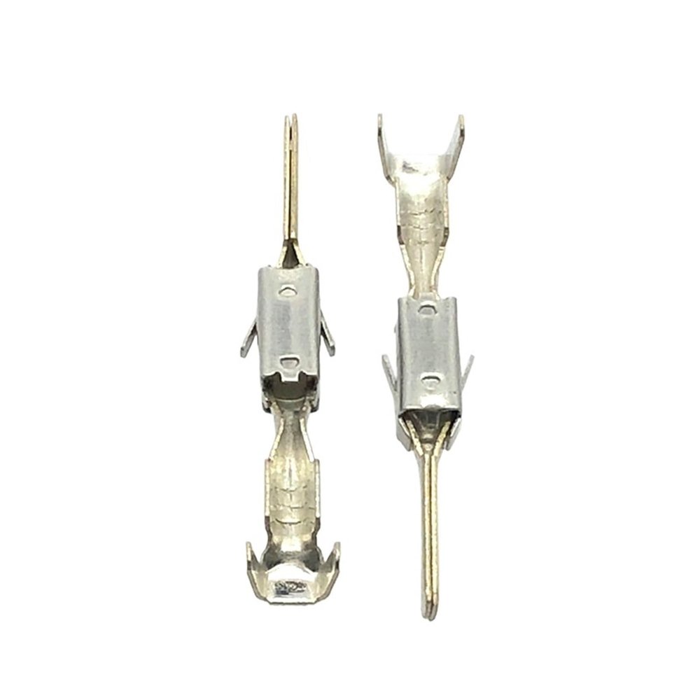 50/100/200Pcs 3.5MM Auto Crimping Wire Terminal 964296-1 964286-1 Connector Splice Terminals DJ623-E3.5 DJ615B-2.8 * 0.8(M,50 pcs)