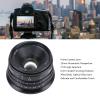 25mm F1.8 Large Aperture Small Wide Angle Lens Fixed Focus Manual Lens, 25mm Prime Lens, Replacement for X A1 X A10 X A2 X A3 X T1 X T10 X T2 X T20 X E2, Black view 2
