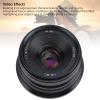 25mm F1.8 Large Aperture Small Wide Angle Lens Fixed Focus Manual Lens, 25mm Prime Lens, Replacement for X A1 X A10 X A2 X A3 X T1 X T10 X T2 X T20 X E2, Black view 4