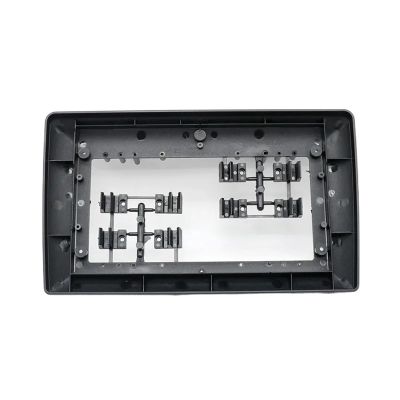 7 to 9 Inch Universal Two 2 Double Din Car Radio Fascia Auto Stereo Headunit Panel Dashboard Mounting Frame Trim Kit Face Plate(10.1 inch)