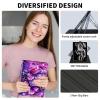 ACWDMKH for iPad Air 11 Inch Case M2 2024,for iPad Air 5th Generation Case 2022/ 4th Gen Cover 2020 10.9",360 Degree Rotating Swivel Leather Stand Folio with Auto Wake/Sleep,Purple Butterfly view 4
