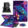 ACWDMKH for iPad Air 11 Inch Case M2 2024,for iPad Air 5th Generation Case 2022/ 4th Gen Cover 2020 10.9",360 Degree Rotating Swivel Leather Stand Folio with Auto Wake/Sleep,Glitter Sea Turtle view 1