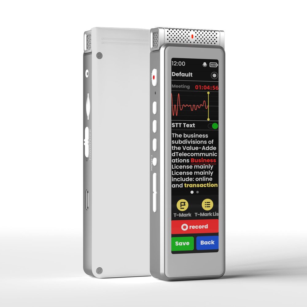 Voice Recorder,Ice Silver