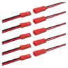 ACGTUY 10/5/2 Pairs Small JST 1.25mm PH2.0 XH2.54 2 Pin Male Female p/Lug Jack Connector Cable JST 1.25/2.0/2.54 2P Electronic Wire(JST 1.25MM 15CM,10Pair) view 3
