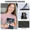 ACWDMKH for iPad Air 11 Inch Case M2 2024,for iPad Air 5th Generation Case 2022/ 4th Gen Cover 2020 10.9",360 Degree Rotating Swivel Leather Stand Folio with Auto Wake/Sleep,Retro Wolf view 4