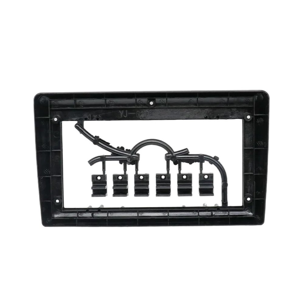 7 to 9 Inch Universal Two 2 Double Din Car Radio Fascia Auto Stereo Headunit Panel Dashboard Mounting Frame Trim Kit Face Plate(9 inch A)