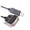 ACGTUY USB to RS232 DB25 Serial F/;TD/;1 Adapter Cable Compatible with The Fanuc CNC DNCLINK Configuration Copy Setting(1.8M) view 1