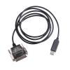ACGTUY USB to RS232 DB25 Serial F/;TD/;1 Adapter Cable Compatible with The Fanuc CNC DNCLINK Configuration Copy Setting(1.8M) view 2