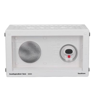 Yunseity Night Lights Bluetooth Speaker, Portable Cordless Bluetooth Speakers, HiFi Surround Sound Bedside Table Light Supports Small Memory Card AUX Modes (White)