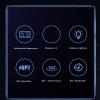 Yunseity Night Lights Bluetooth Speaker, Portable Cordless Bluetooth Speakers, HiFi Surround Sound Bedside Table Light Supports Small Memory Card AUX Modes (White) view 2
