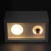 Yunseity Night Lights Bluetooth Speaker, Portable Cordless Bluetooth Speakers, HiFi Surround Sound Bedside Table Light Supports Small Memory Card AUX Modes (White) view 3