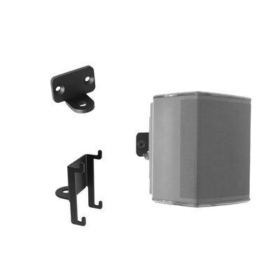 2 Pack Metal Wall Mount Bracket Compatible for Bose Virtually Invisible 300 Wireless Surround Audio, Heavy Duty Speaker Mounting Brackets Accessories