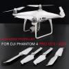 2Pairs Low-Noise Propeller Quick Release for DJI Phantom 4 Pro V2.0 Drone view 2