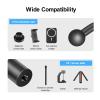 Metal Phone Tablet 1/4 Screw Hole Modification 17mm Ball for Head Adapte view 3