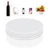 6.3 Inch Rotating Display Stand, 360 Degree Electric Rotating Turntable with Adjustable Speed for Photography Shows Live Streaming view 2