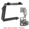 Dual L Shape Camera Flash Bracket Bilateral Frame L-Bracket for DSLR Camera view 3