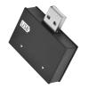 USB 2.0 Splitter Plug Adapter, Charging Hub for Two USB Devices for Technology Enthusiasts, Black (Black) view 1