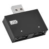 USB 2.0 Splitter Plug Adapter, Charging Hub for Two USB Devices for Technology Enthusiasts, Black (Black) view 4