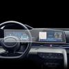 BINFCCar Navigation Screen Protector Computer Film Cover Car Accessories Interior Stickers TPU,For Hyundai Electra 2021 2023 view 1