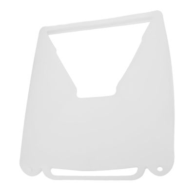 Satellite Dishes Silicone Anti Collision Satellite Dish Antenna Protector Shell Satellite Dish Silicone Protector Case for Dish Cables Ethernet Cables Mini Dish Antenna (White)