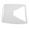 Satellite Dishes Silicone Anti Collision Satellite Dish Antenna Protector Shell Satellite Dish Silicone Protector Case for Dish Cables Ethernet Cables Mini Dish Antenna (White) view 2