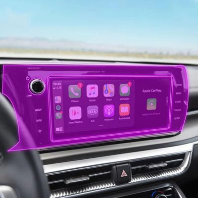 BINFCCar Accessories Navigation Screen Protector LCD Display Film Cover Interior TPU transparent film PPF,For Kia DL3 K5 2020-2023