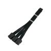 Chunsu 12VHPWR Power Extension Cable 12+4Pin/16Pin PCIE 5.0 to 3x8Pin PCIE RTX3090Ti Adapter Cable 8Colors(50cm,11) view 1