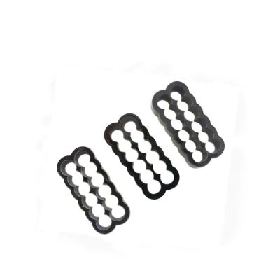 Chunsu Acrylic 12Pin/12.4Pin Cable Combs Black Clear, 12pin Cable Combs for Extension/Power Cable(11)