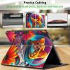 Case for Kindle Fire HD 8 & 8 Plus Tablet 14th/12th/10th Generation 2024/2022/2020 Release 8 inch Lightweight Protective PU Leather Smart Stand Cover with Auto Wake Sleep - Galaxy Cat Sunflower view 4
