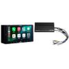 Alpine iLX-W770 Receiver with Apple CarPlay and Android Auto Includes KTA-450 4-Channel Power Pack Amplifier view 1