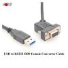 ACGTUY USB to RS232 Serial Adapter Cable with FT232 Chipset USB to RS232 DB9 Female Converter Cable Compatible with The Modem Scanner Digital Cameras view 2