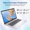 HP 17.3" Touchscreen Laptop for Home, Students, Lifetime Office 365 for The Web, Intel i3 CPU, 32GB RAM, 1TB PCIe + 128GB eMMC SSD, w/Copilot, Webcam Privacy Shutter, Wi-Fi 6, Win11 Home, No Mouse view 3