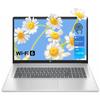 HP 17.3" Touchscreen Laptop for Home, Students, Lifetime Office 365 for The Web, Intel i3 CPU, 8GB RAM, 512GB PCIe + 128GB eMMC SSD, w/Copilot, Webcam Privacy Shutter, Wi-Fi 6, Win11 Home, No Mouse view 1