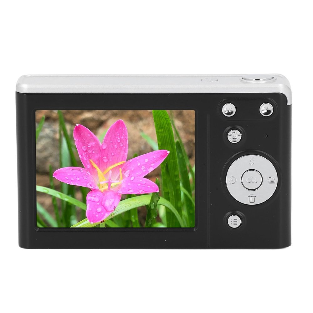 16X Zoom Camera, 50MP 4K Digital Camera Auto Focus Anti Shake for Boys Girls Kids, Compact with Fill Light, 2.8 inches LCD Screen, for Student (Acouto084r57ogn6-11)