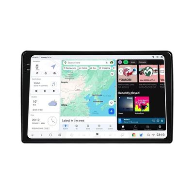 DUDUAUTO Android 13 Radio Stereo for Honda Element 2002-2011 - (12GB+512GB), Biorunn DUDU7 10.36 Inch 2K Dual Band GPS Wireless Car-Play Android Auto Navi Upgrade Dash Kit DSP