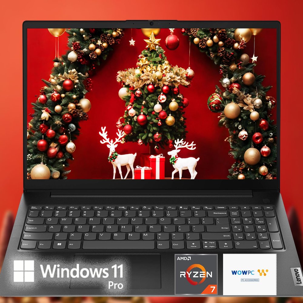 Lenovo V15 Special Business Edition - 15.6 FHD - AMD Ryzen 7 7730U (Beats i7-1365U) - 16GB Memory - 2TB PCIe SSD - Military-Grade Durability - Wi-fi 6 - Long Battery Life - Windows 11 Pro