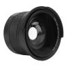 0.35x Ultra Wide Angle Fisheye Lens with Macro, AF IR Compatible. Suitable for All Cameras, Camcorders, and Lenses. for High Resolution Day and Night Photography (55mm) view 2