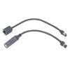 1 Pair SPX Male to RJ45 Adapter Cable RJ45 Female Connector Adapter for V3 Rectangular Satellite view 2