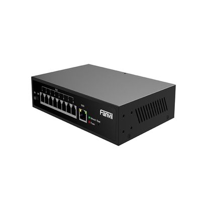 8 Port 2 Wire POE Switch FAN-PN8