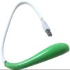Bendable Light with USB Plug (Green) view 2