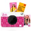 Kodak x Barbie Printomatic Full-Color Instant Print Digital Camera Barbie Starter Bundle (Iconic Style)+ Barbie Deluxe Camera Case + Zink Paper (20 Sheets) view 2