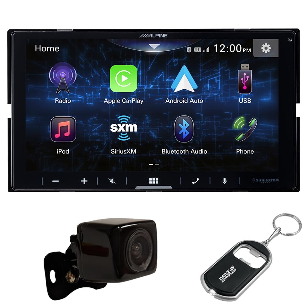 Alpine ILX-W770 6.75" Shallow-Chassis Digital Multimedia Receiver with Backup Camera