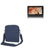 BoxWave Case Compatible with iRulu AL101 - Encompass Urban Bag, Over Shoulder Messenger Straps Handle Bag Pockets - Navy view 1