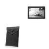 BoxWave Case Compatible with iRulu AK307 - Nero Leather Envelope, Leather Wallet Style Flip Cover view 1
