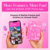 Kodak x Barbie Step Slim Wireless Instant Portable Photo Mobile Printer Barbie Starter Bundle (Signature Style)+ Barbie Deluxe Camera Case + Zink Paper (20 Sheets) view 3